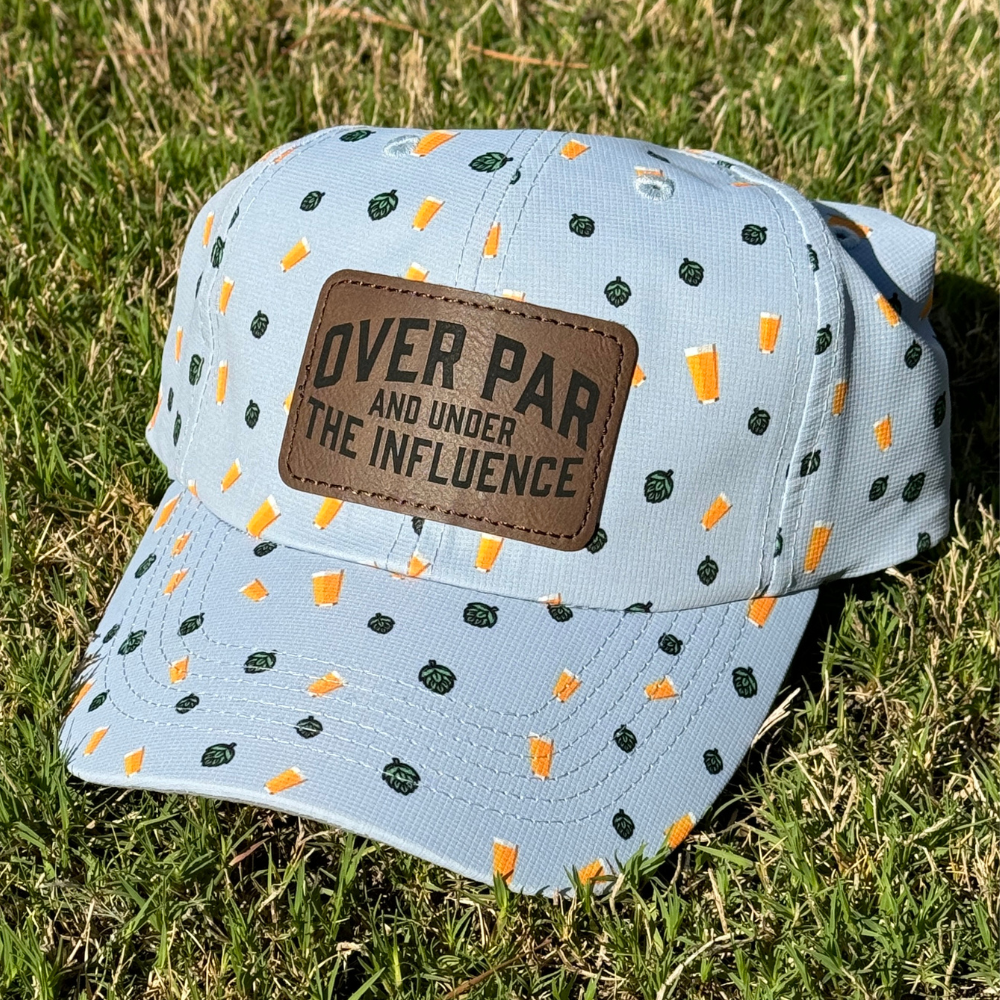 Beer And Hops Over Par And Under The Influence Hat