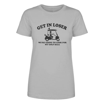 Get In Loser Black Print Women's Apparel