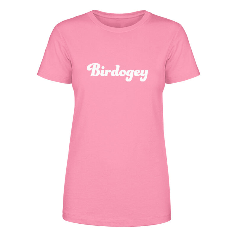 Birdogey Logo White Print Women's Apparel